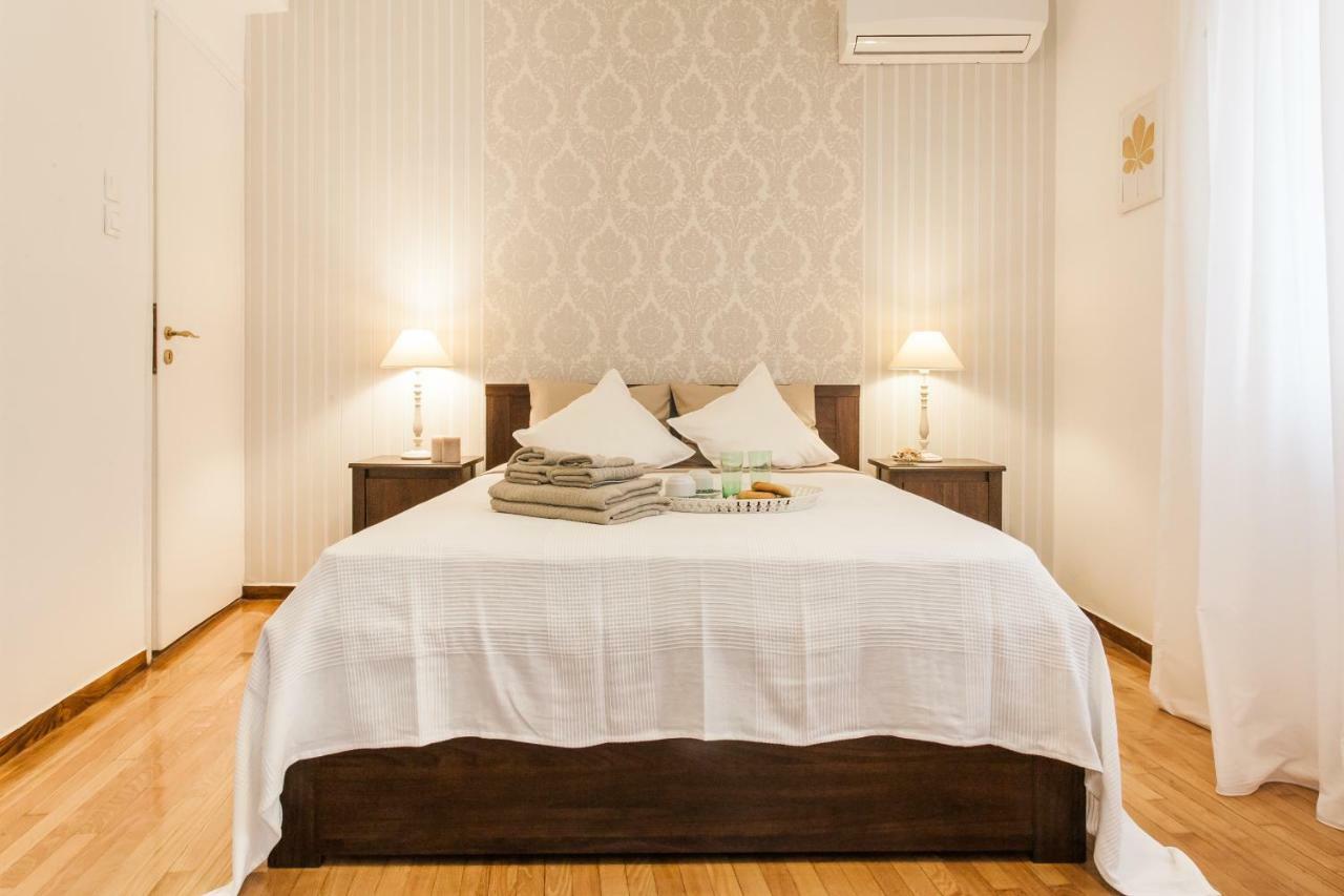 Classy Private Double Rooms In Apartment Next To Acropolis Athena Bagian luar foto